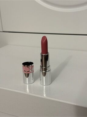 YSL Loveshine color 44 mini lipstick highshine caring lipstick tried on